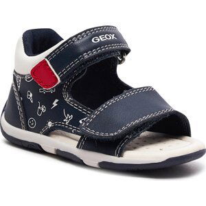 Sandály Geox B Sandal Tapuz Boy B450XB 000BC C0735 Navy/Red