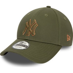 Kšiltovka New Era Metallic Outline 940 Nyy 60435144 Khaki