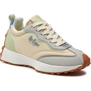 Sneakersy Lee Cooper LCW-24-03-2343LA Beige/Blue/Green