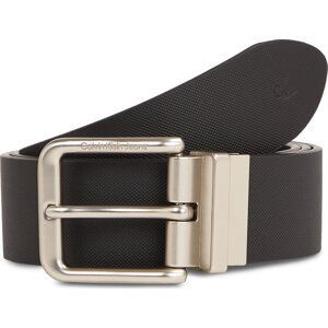 Pánský pásek Calvin Klein Jeans Classic Ro Rev/Adj Lthr Belt40Mm K50K511821 Black BEH