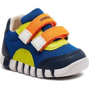 Sneakersy Geox B Iupidoo Boy B3555C 01454 C0685 Royal/Orange