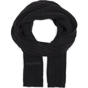 Šál Calvin Klein Oversized Knit Scarf 30X180 K60K608496 Ck Black BAX