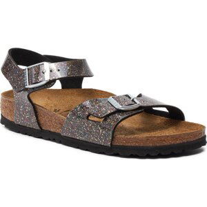 Sandály Birkenstock Rio 1017386 D Cosmic Sparkle Black Multi