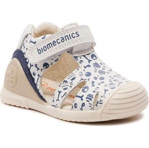Sandály Biomecanics 242128 B Blanco