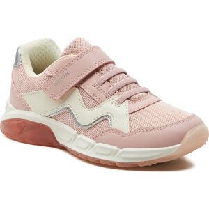 Sneakersy Geox J Spaziale Girl J45DAA 0AS54 C8W1M D Lt Rose/Lt Ivory