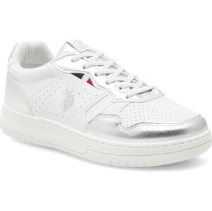 Sneakersy U.S. Polo Assn. DENNY004A Stříbrná