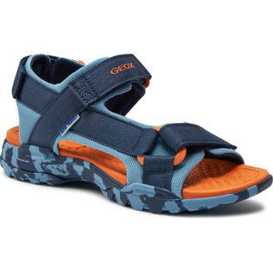 Sandály Geox J Borealis Boy J450RE 01411 C4228 D Lt Blue/Navy