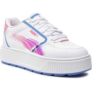 Sneakersy Puma Karmen Rebelle Deep Dive Jr 395453-01 Puma White/Fast Pink/Blue Skies