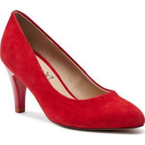 Lodičky Caprice 9-22405-42 Red Suede 524