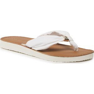 Žabky Tommy Hilfiger Th Elevated Beach Sandal FW0FW06985 Ecru YBL