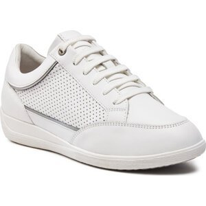 Sneakersy Geox D Myria D4568C 00085 C1000 White