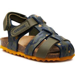 Sandály Geox B Sandal Chalki Boy B452QA 00454 C3375 M Sage/Ochreyellow