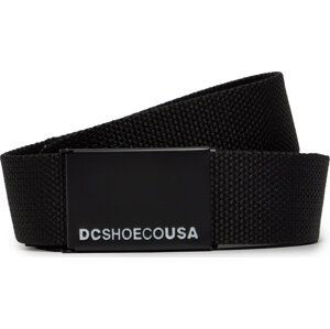 Pánský pásek DC Web Belt 3 ADYAA03130 Black KVJ0