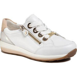 Sneakersy Ara 12-34587-79 Weiss/Weissgold/Camel