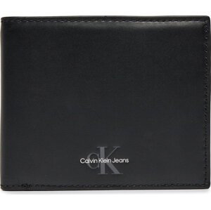 Velká pánská peněženka Calvin Klein Jeans Monogram Soft Bifold K50K512444 Černá