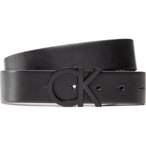 Pánský pásek Calvin Klein Ck Adj Buckle Belt Black K50K508114 Černá