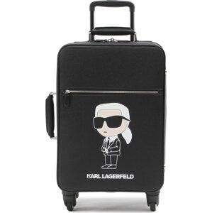 Kabinový kufr KARL LAGERFELD 230W3198 Black A999