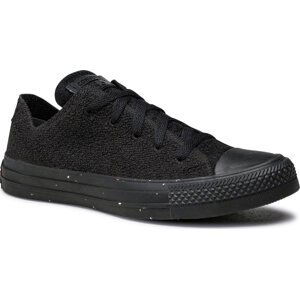 Plátěnky Converse Ctas Ox 172103C Black/Black/Lime Twist