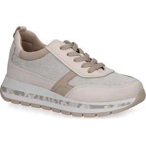 Sneakersy Caprice 9-23708-20 Offwhite/Cream 111