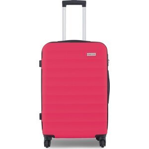 Střední kufr Semi Line T5633-4 Růžová