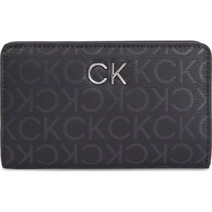 Velká dámská peněženka Calvin Klein Ck Daily Bifold Wallet_Epi Mono K60K611918 Black Epi Mono 0GJ
