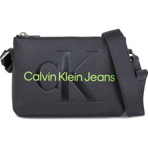 Kabelka Calvin Klein Jeans Sculpted Camera Pouch21 Mono K60K610681 Černá