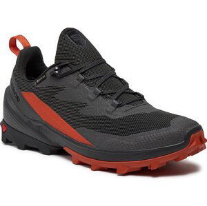 Trekingová obuv Salomon Cross Over 2 Gore-Tex L47265000 Magnet / Phantom / Spice Route