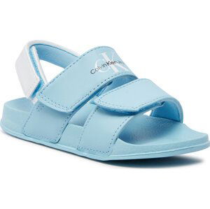 Sandály Calvin Klein Jeans V1X2-80920-1172 S Sky Blue/White X116