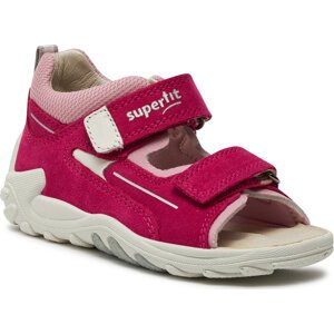 Sandály Superfit 1-000035-5500 S Pink/Rosa