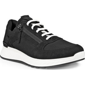 Sneakersy ECCO Exostride W Low Zip 83540351052 Black/Black