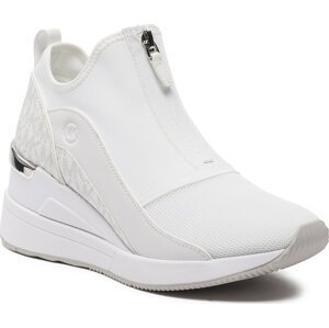 Sneakersy MICHAEL Michael Kors Spencer Wedge Trainer Bright Wht