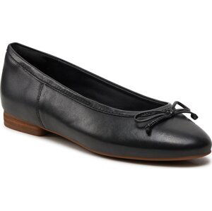 Baleríny Clarks Fawna Lily 26176629 Black Lea