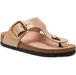 Žabky Birkenstock Gizeh 1026572 High-Shine New Beige