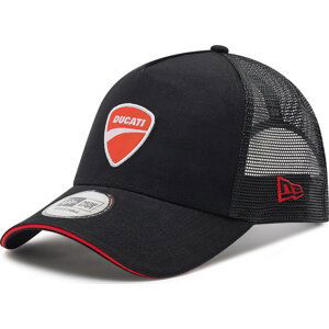 Kšiltovka New Era Ducati Brushed Cotton A-Frame Trucker 60221485 Černá