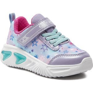 Sneakersy Geox J Assister Girl J45E9B 02ANF C8888 M Lilac/Watersea