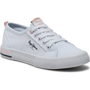 Tenisky Pepe Jeans Brady Basic G PGS30604 White 800