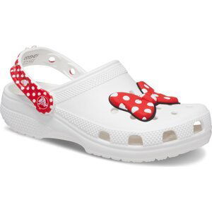 Nazouváky Crocs Classic Disney Minnie Mouse Clog T208710 White/Red 119