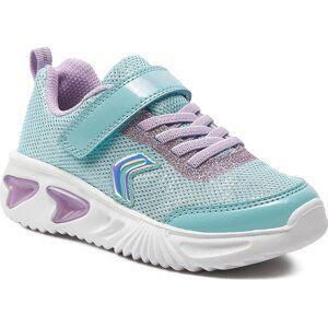 Sneakersy Geox J Assister Girl J45E9A 0ASHH C4A8R S Aqua/Lilac