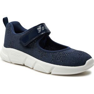 Polobotky Geox J Aril Girl J45DLA 07QHH C4343 D Lt Navy