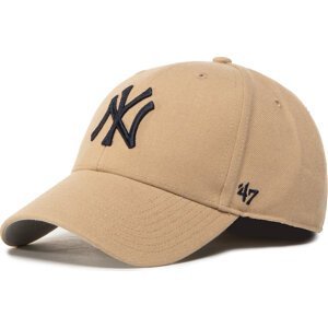 Kšiltovka 47 Brand Mlb New York Yankees B-MVP17WBV-KHA Hnědá