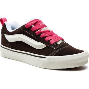 Tenisky Vans Knu Skool VN0009QCBF21 Brown/True White