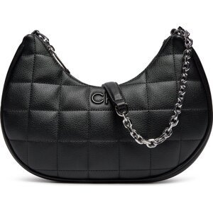 Kabelka Calvin Klein Square Quilt Chain Shoulder Bag K60K612018 Ck Black BEH