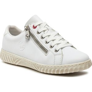 Sneakersy Rieker N0900-81 Weiss