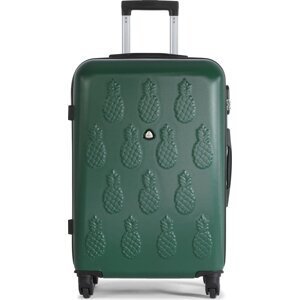 Velký kufr Semi Line T5539-4 Zelená