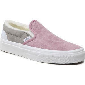 Tenisky Vans Classic Slip-On VN0A7Q5DBMG1 Pig Suede/Sherpa Multi Co
