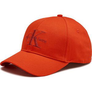 Kšiltovka Calvin Klein Jeans Monogram Cap K60K610280 Fiery Red XA7