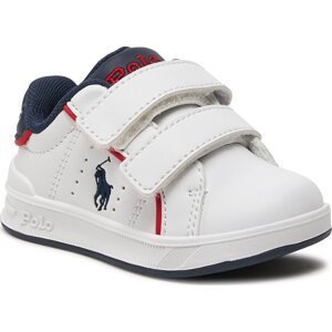 Sneakersy Polo Ralph Lauren RL00059100 T White Smooth/Navy W/ Navy Pp