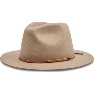 Klobouk Brixton Wesley Fedora 10761 Béžová