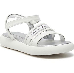 Sandály Tommy Hilfiger T4A2-33246-0371 M White 100