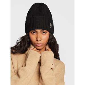 Čepice Tommy Hilfiger Th Timeless Beanie AW0AW13827 BDS